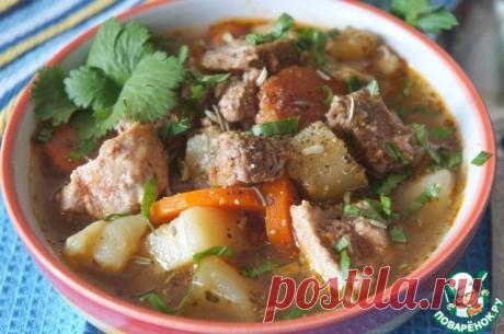 Густой немецкий суп &quot;Пихельштайнер&quot; - кулинарный рецепт