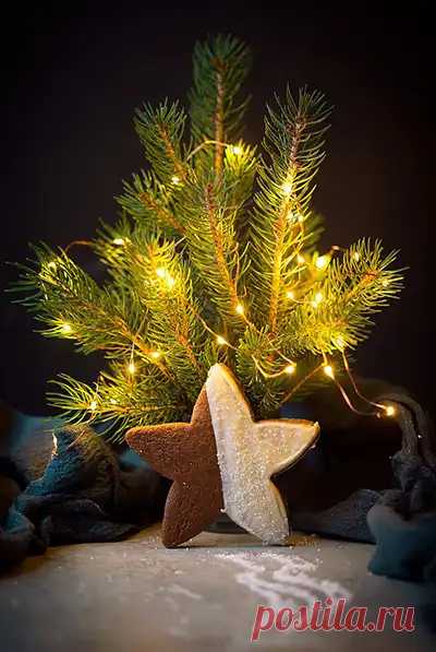 Рецепт пряничного печенья  с шоколадом