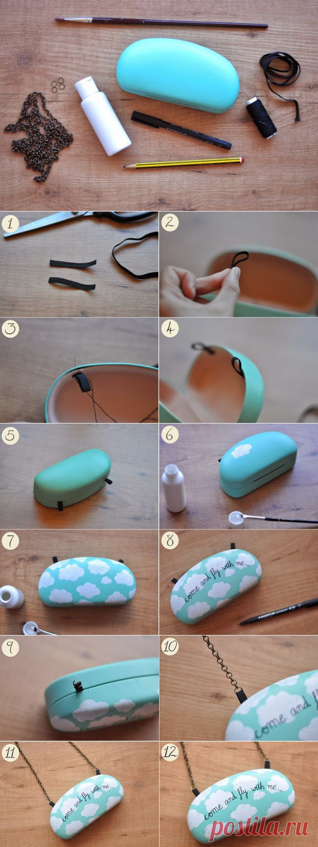 Как сделать клатч из большого очешника (Diy) / Сумки, клатчи, чемоданы / ВТОРАЯ УЛИЦА