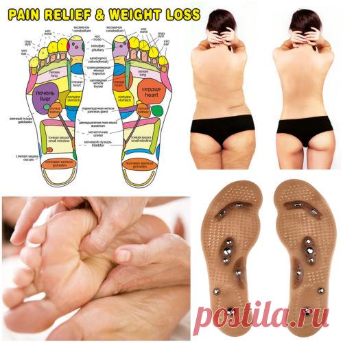 MindInSole Акупрессура магнитные массаж ног терапия рефлексотерапия боли купить на AliExpress