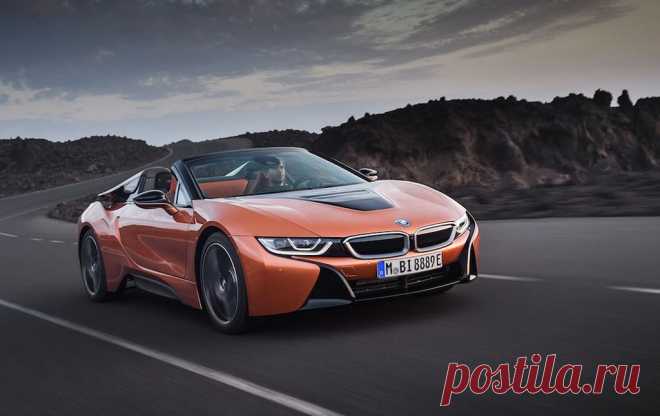 Обновленные BMW i8 Roadster и BMW i8 Coupe 2018 - цена, фото, технические характеристики, авто новинки 2017-2018 года