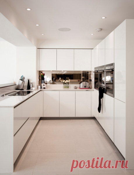 Когда ручки для кухонных шкафов — это лишнее — Мой дом