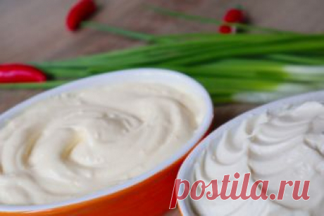 Заменяем майонез! 2 соуса не отличить от майонеза! Всем большой привет! Сегодня поделюсь с вами рецептами 2-х соусов, которыми я заменяю майонез. По вкусу соусы практически не отличимые от магазинного майонеза, на мой вкус еще вкуснее, если никому не сказать чем заправлен салат, никто не догадается!  