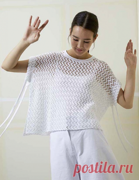 Вязаный топ BabyCotton | ДОМОСЕДКА