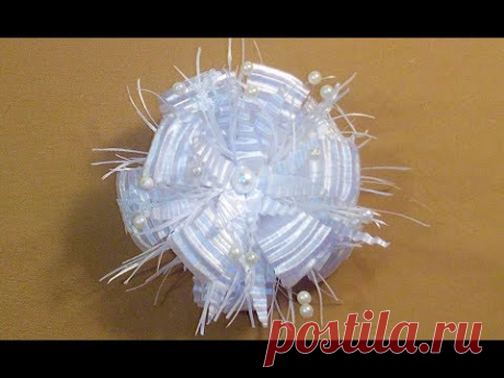 Резинки для волос МК / Проклеенная лента  / Scrunchy    from    satin    ribbons DIY