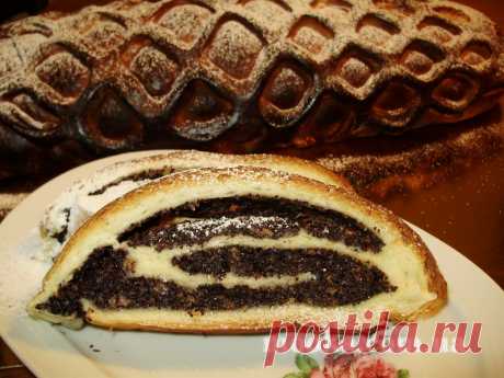 Рулет с маком