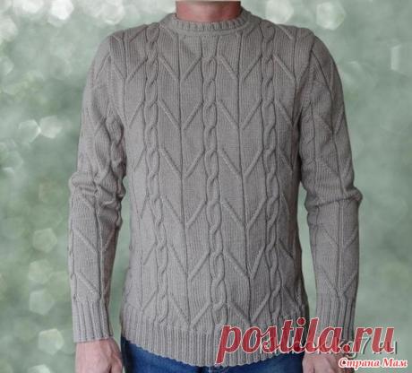 Пуловер для сына - Вязание - Страна Мам