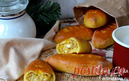 Пирожки духовые с тунцом | Кулинарные рецепты от «Едим дома!»