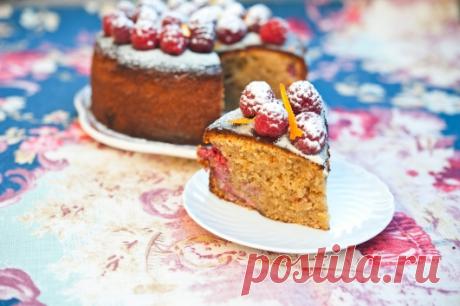 Пирог с белым шоколадом и малиной / Torta di cioccolato bianco e lamponi | Элла Мартино Рецепты Кулинарные туры Итальянская кухня