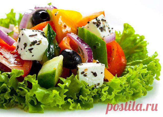 7 очень вкусных весенних салата |