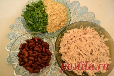 Восточный салат с курицей! Безумно вкусный!!! | Блоги о даче и огороде, рецептах, красоте и правильном питании, рыбалке, ремонте и интерьере