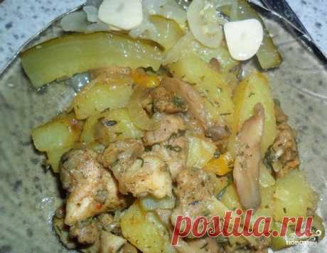 Картошка с курицей в пароварке - пошаговый кулинарный рецепт с фото на Повар.ру
