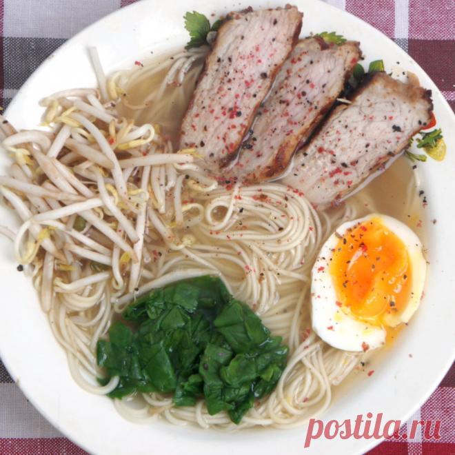 Рамэн со свининой