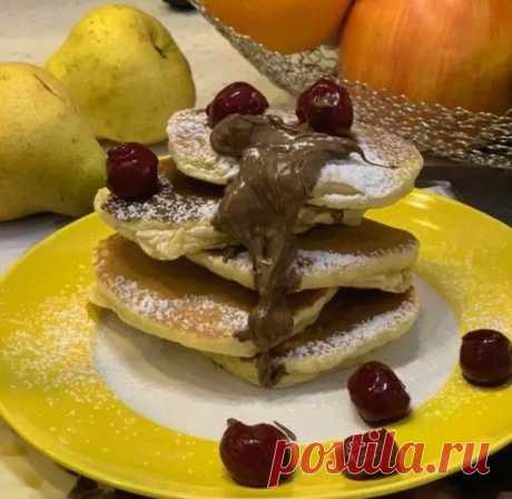 Американские панкейки на сковороде - Вкусные Идеи