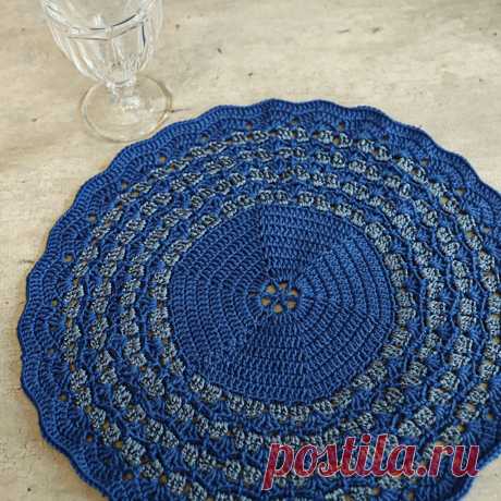 10 салфеток крючком. Схемы — Paradosik Handmade — вязание для начинающих и профессионалов
