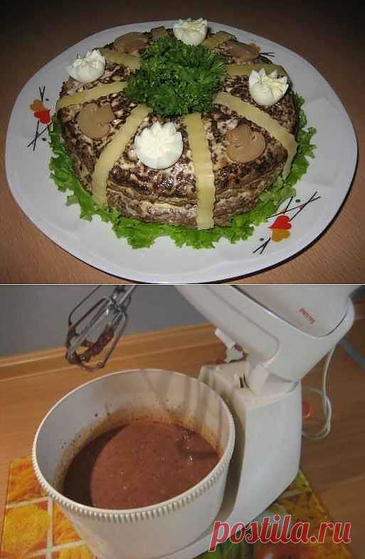 Печеночный торт.