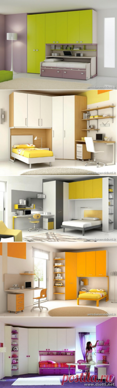 Camerette per bambini e ragazzi Moretti Compact - DIOTTI A&F Arredamenti