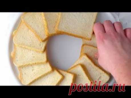 Сохраните рецепт на Pinterest: https://bit.ly/2t6wi1w Вот как мы приготовили кольцо из горячих бутербродов с начинкой. 4 вкуснейших рецепта! Ставьте лайк и п...