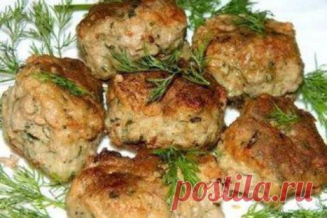 Котлеты с манкой