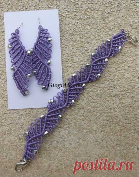 (11) Bracciali &quot;Sonia&quot; | Макраме