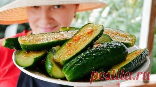 Галина Кухня | Секрет ВКУСНЫХ МАЛОСОЛЬНЫХ ОГУРЦОВ, цыганка готовит.