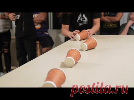 Minute to Win It: Brew-Ha-Ha (Team Nae Nae! VS oh my gods of wars) - YouTube