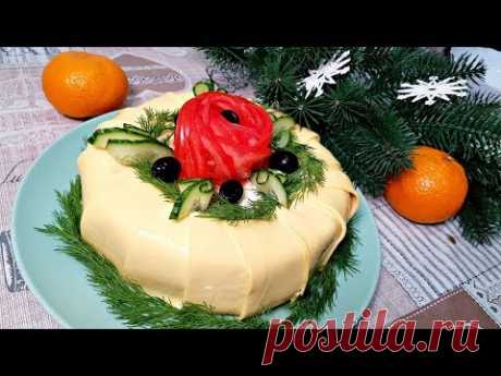 САЛАТ &quot;ЦАРСКИЙ&quot; яйца . лук . грибы. морковь . печень куриная . маринованные огурцы