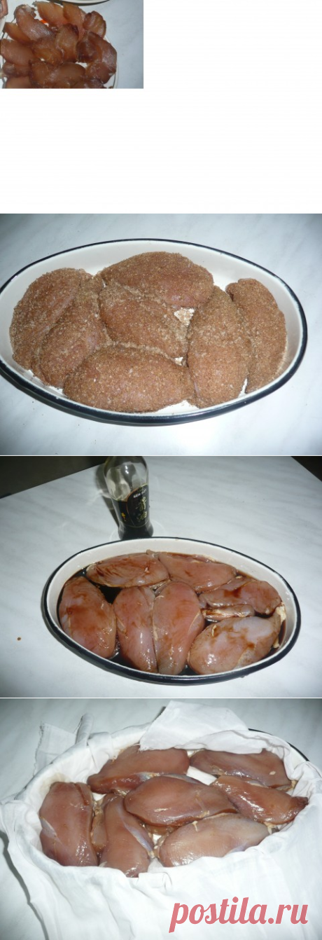 Вяленая куриная грудка