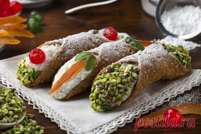 Настоящий итальянский десерт «Канноли»