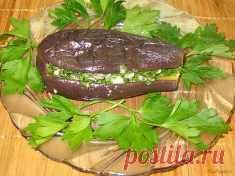 Маринованные баклажаны по - грузински рецепт с фото