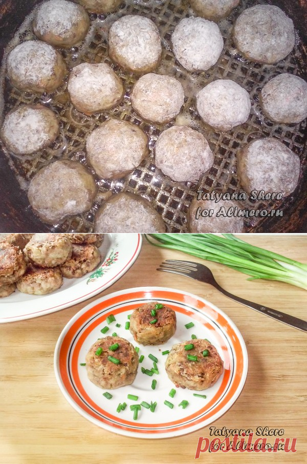 Капустные котлеты с чечевицей