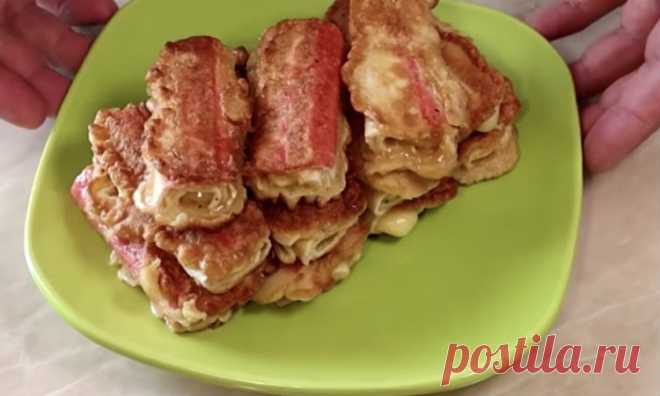 Быстрый перекус из простых продуктов