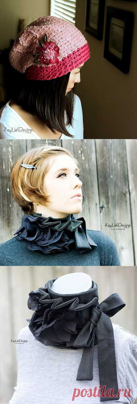 Шапочки и шарфы KayLimDesign / Головные уборы / Модный сайт о стильной переделке одежды и интерьера