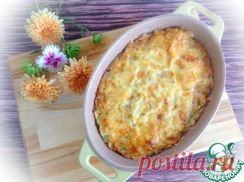 Запеканка кабачковая с гречневыми хлопьями - кулинарный рецепт