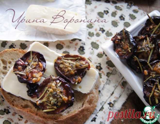 Пряная вяленая слива – кулинарный рецепт