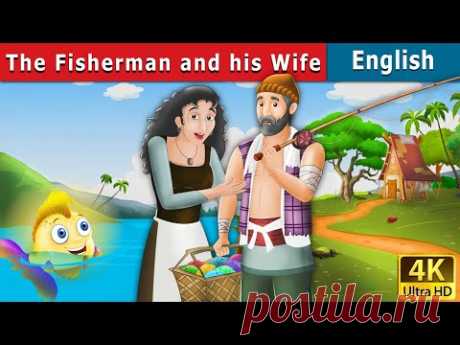 The Fisherman and His Wife in English | Fairy Tales in English | English Story | English Fairy Tales