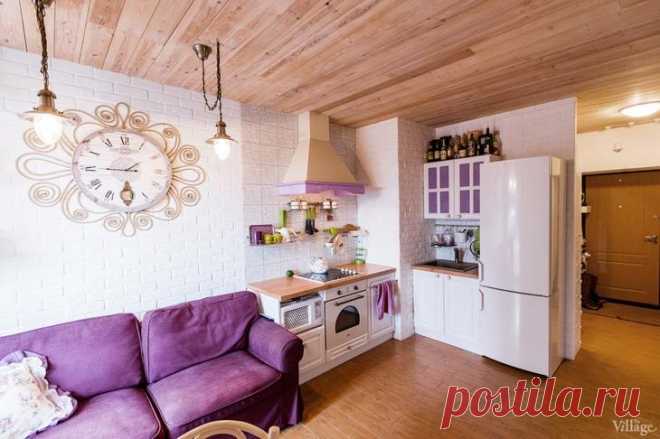 Стильная квартира 33.5 кв.м. с собственным дизайном