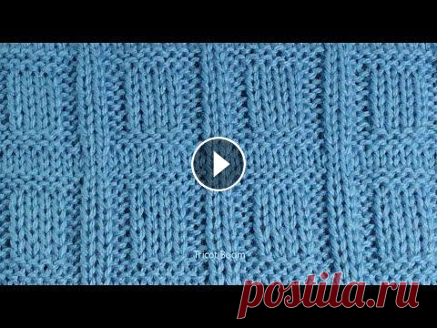 Узор для мужского пуловера / Вязание спицами. Узор подойдет для любых изделий, от пледа до красивых пуловеров или кардиганов. Раппорт - 12 рядов в высоту и 10 петель в одном ряду. Подписывайтесь н...