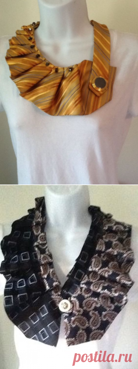 Neckties, Scarfs and Etsy on Pinterest
