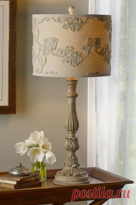 Juliet Lamp - Candlestick Lamp, Bronze Table Lamp | Soft Surroundings