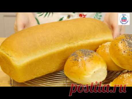 Молочный хлеб и булочки из этого же теста, хороший вариант на каждый день, для тостов или бутербродов Молочный хлеб ( форма 30*11 см, или 8 булочек) 450г муки 300 мл тёплого молока 40 г мягкого сливочного масла ( или 35 г растительного) 18 г прессованных дрожжей ( или 6 г сухих) 1,5 ч.л. соли ( без горки) 1 ч.л. сахара Выпекать хлеб нужно при 220°С - 20 минут ( с паром)+ 200°С - 20...25 минут ( без..