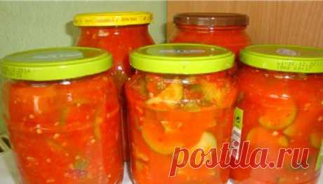 Кабачки на зиму с остреньким соусом под крышечку — вкусно и даже нежнее, чем с баклажанами
