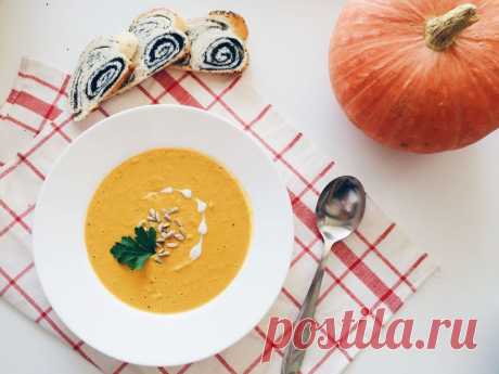 Тыквенный суп с кокосовым молоком - Простые рецепты Овкусе.ру