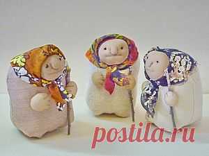 Бабуля из ткани. - Ярмарка Мастеров - ручная работа, handmade