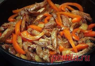 Мясо по-тайски — Домашняя кулинария