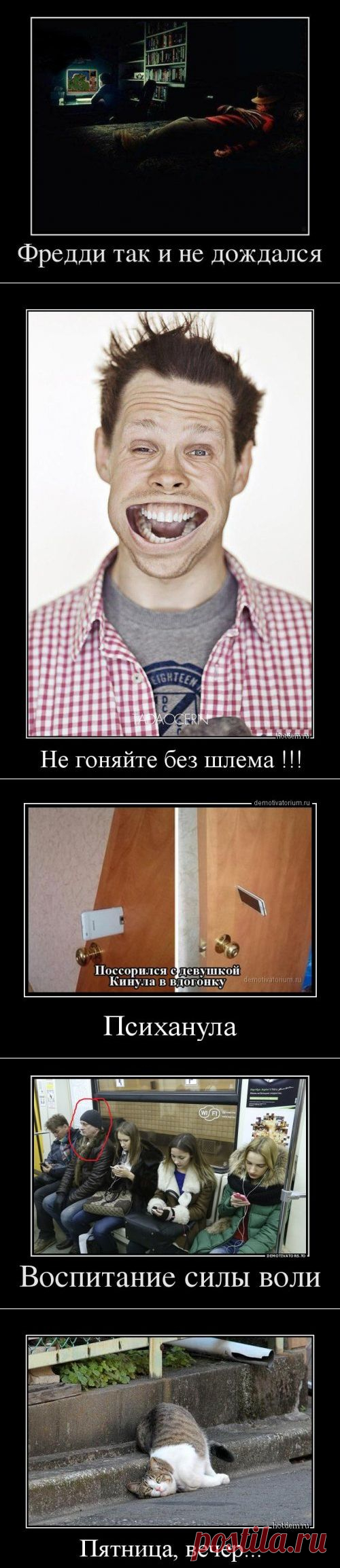 Субботние демотиваторы