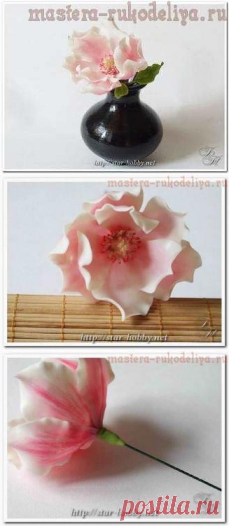 Мастер-класс по керамической флористике: Магнолия