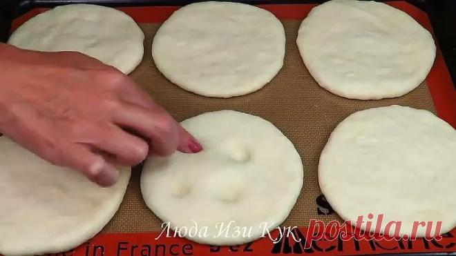 Лепешки на кефире в духовке за 15 минут