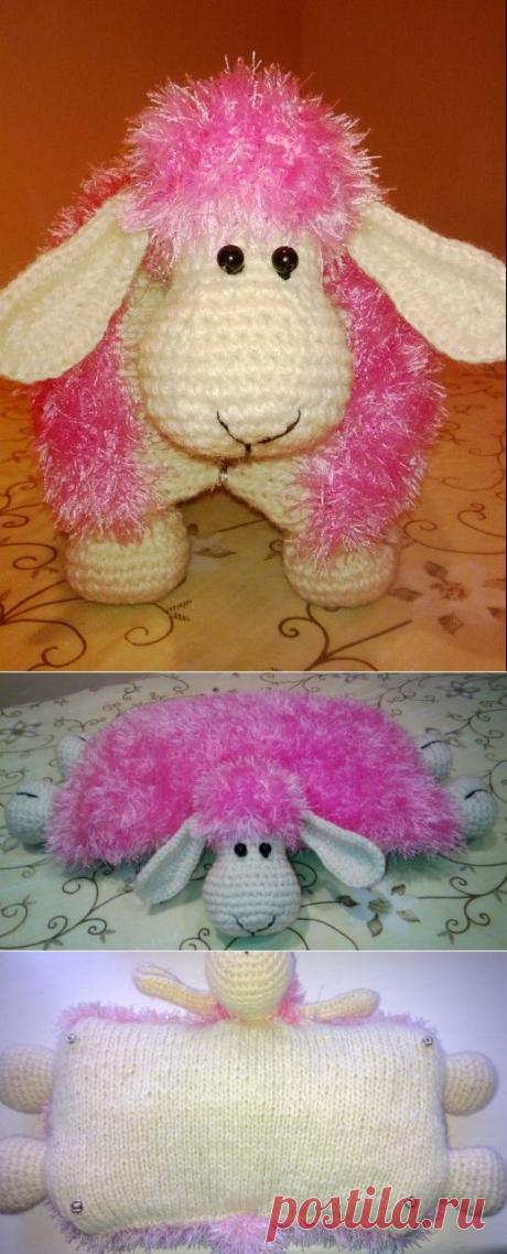 (+1) тема - Баранчик-подушка для дочки | РУКОДЕЛИЕ