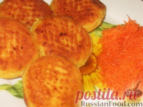 Творожники с морковью